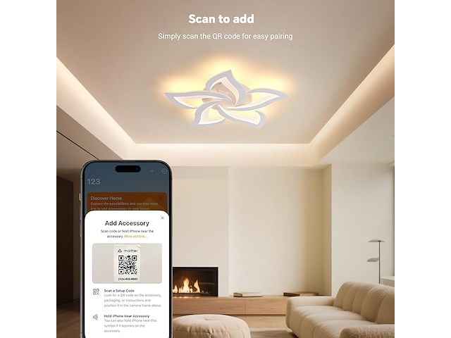 Bayht slimme led-plafondlamp, dimbaar - afbeelding 3 van  6