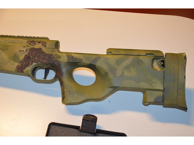 Bb gun met 4 magazijnen, 2 scopes, 1 red dot - afbeelding 3 van  8