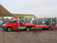 Bb trekker iveco daily 40c18/t diesel 177pk 2010 met semi-dieplader veldhuizen - afbeelding 1 van  1