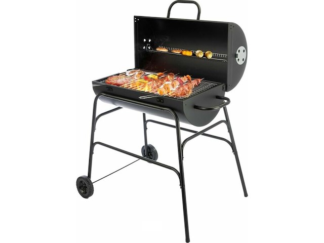 Bbq cilinder vorm 75cm - afbeelding 1 van  4