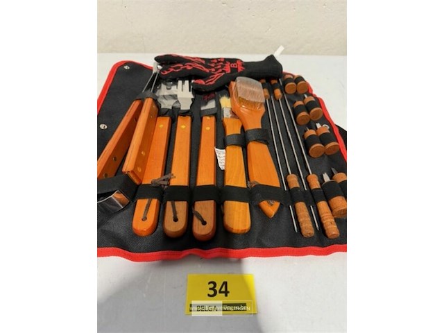 Bbq kookset 19-delig - afbeelding 2 van  3