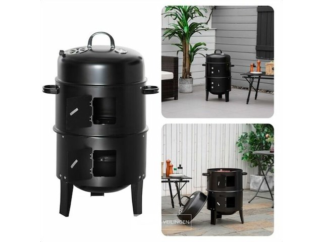 Bbq rookoven - afbeelding 1 van  4