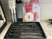 Bbq set in koffer - afbeelding 1 van  2