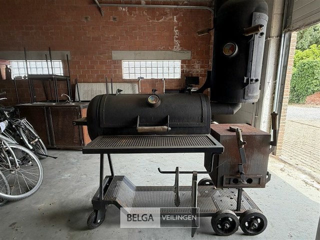 Bbq smoker wagon - afbeelding 1 van  11
