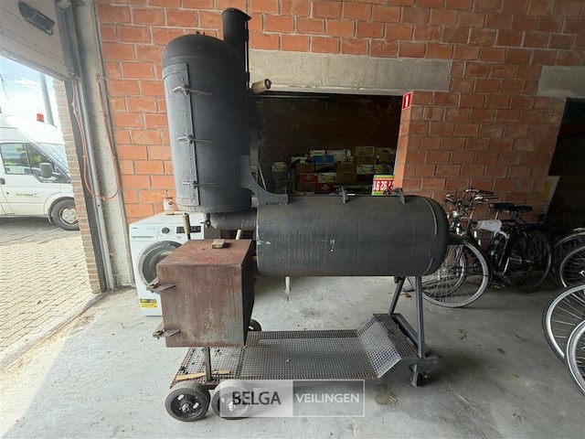 Bbq smoker wagon - afbeelding 8 van  11