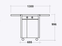 Bbq steel cs2604 70 i7c-2 bbq rvs - afbeelding 7 van  7