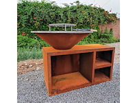 Bbq, verwarming, messen, trampoline, tuinsets en artificiële planten