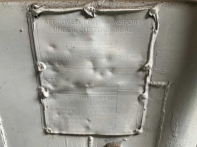 Bcd 5-3b zeecontainer - afbeelding 7 van  7