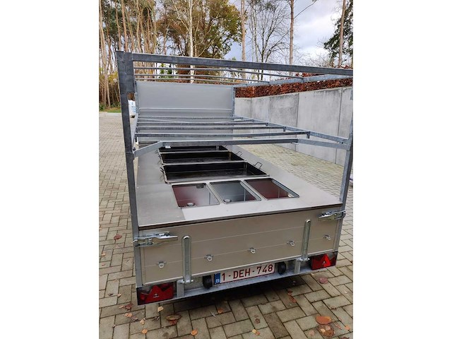 Bcw - -750kg - mobiele keuken/kookaanhangwagen - afbeelding 16 van  19