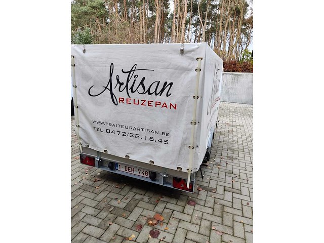 Bcw - -750kg - mobiele keuken/kookaanhangwagen - afbeelding 19 van  19