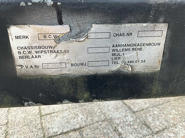 B.c.w - aanhangwagen - afbeelding 6 van  6