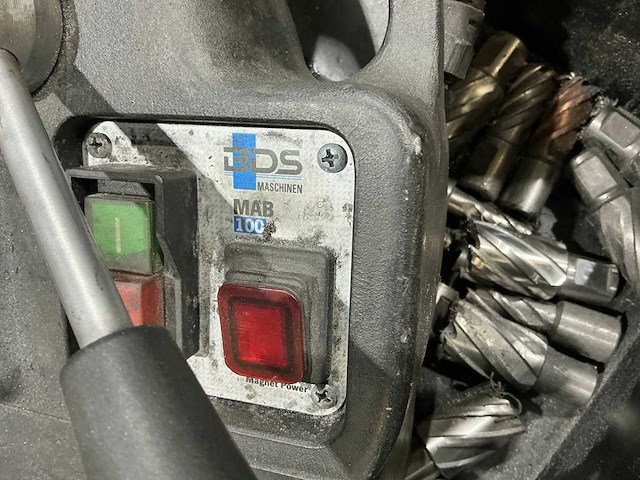Bds mab 100.2k magnetische boormachine - afbeelding 3 van  4