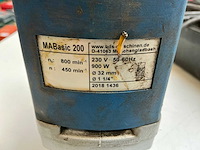 Bds mabasic 200 magnetische boormachine - afbeelding 5 van  7