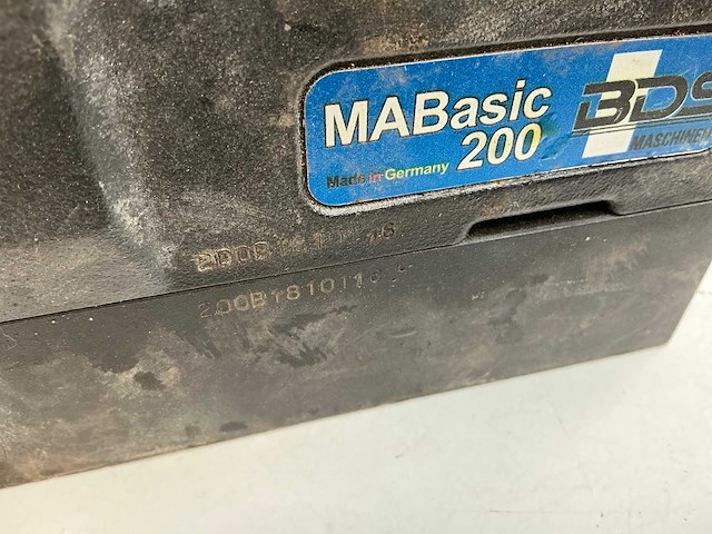 Bds mabasic 200 magnetische boormachine - afbeelding 6 van  7