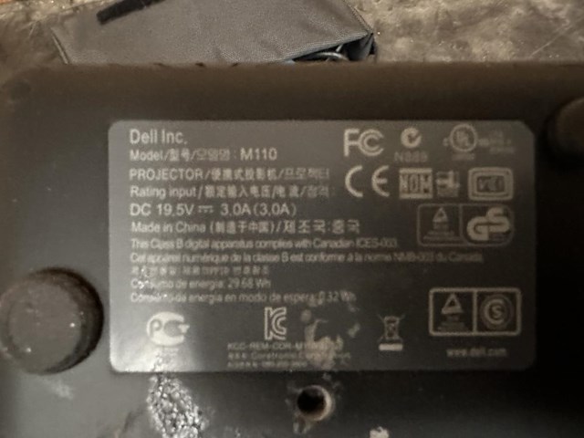 Beamer dell m110 - afbeelding 2 van  3