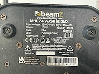 Beamz mhl 7 led-moving head (2x) - afbeelding 2 van  3