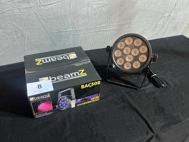 Beamz pro bac508 rgb spotlight - afbeelding 1 van  5