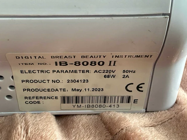 Beauty instrument ib-8080 ii elektrisch vacuüm- en massageapparaat - afbeelding 2 van  11