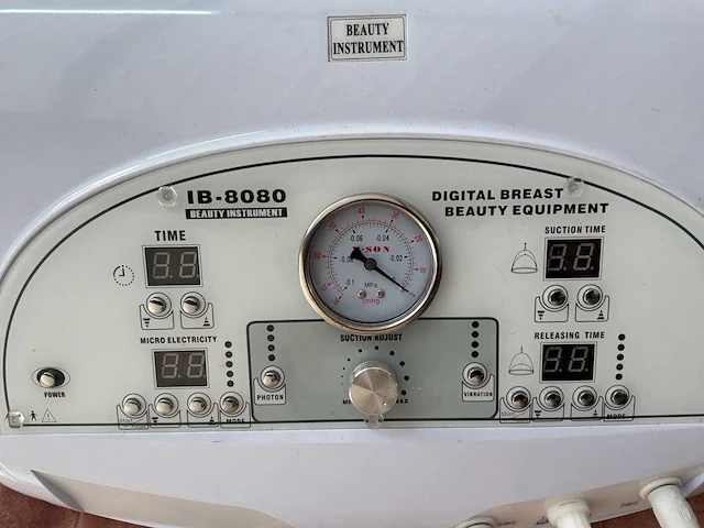 Beauty instrument ib-8080 ii elektrisch vacuüm- en massageapparaat - afbeelding 6 van  11