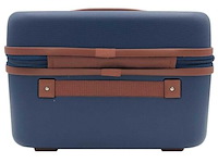Beautycase - met cijferslot - blauw - afbeelding 6 van  7