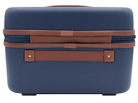 Beautycase - met cijferslot - blauw - afbeelding 5 van  7