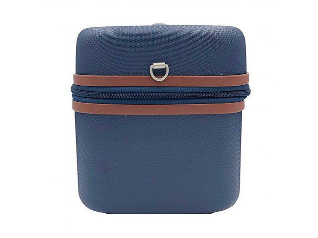 Beautycase - met cijferslot - blauw - afbeelding 7 van  7