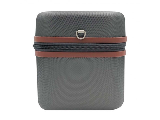 Beautycase - met cijferslot - grijs - afbeelding 5 van  6