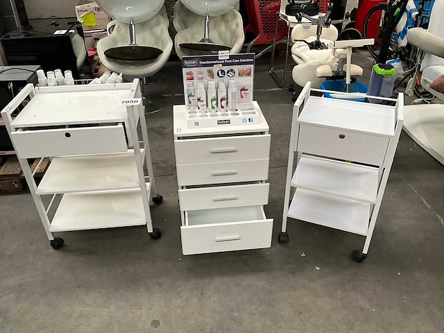 Beautytrolley/werktafel (3x) - afbeelding 1 van  11