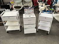 Beautytrolley/werktafel (3x) - afbeelding 1 van  11
