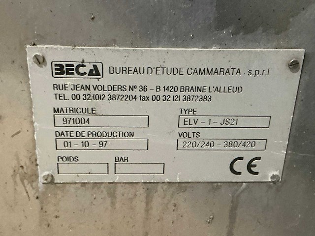 Beca elv-1-js21 transportsysteem - afbeelding 4 van  4