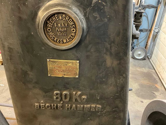 Bêché & demoor industriële smeedhamer - 30kg - gereviseerd - afbeelding 4 van  15