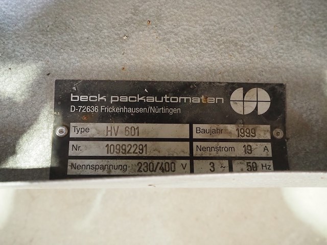 Beck packautomaten - afbeelding 6 van  14
