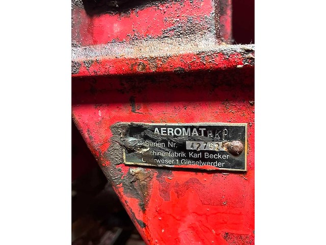 Becker - aeromat - zaaimachine mais - afbeelding 2 van  12