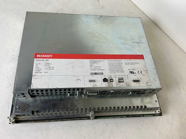 Beckhoff cp6902-0021-0000 bedieningspaneel - afbeelding 3 van  6