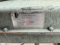 Beckum spa 1000 mobiele stofafzuiging - afbeelding 3 van  3