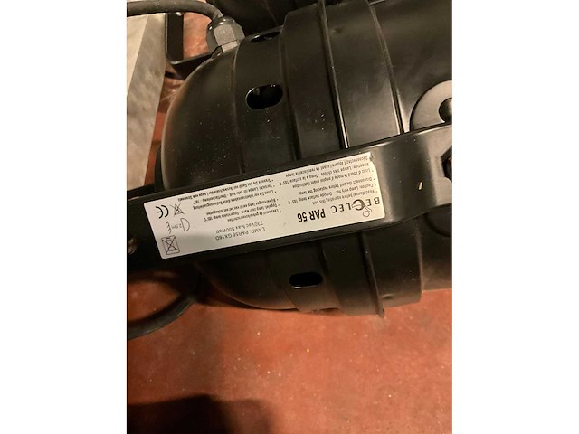 Beclec fourbar par 56 in flightcase - afbeelding 3 van  5