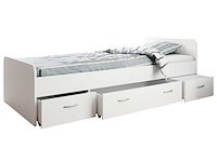 Bed barko 90x200 met 3 lades - wit - afbeelding 7 van  7