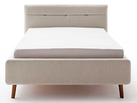 Bed laika 140x200cm met opbergruimte - beige - afbeelding 4 van  8