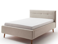 Bed laika 140x200cm met opbergruimte - beige - afbeelding 6 van  8