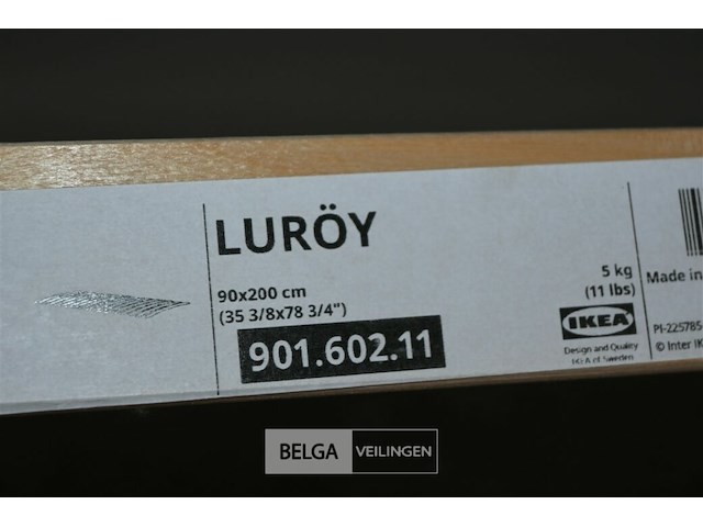 Bed + lattenbodem + matras - afbeelding 5 van  6