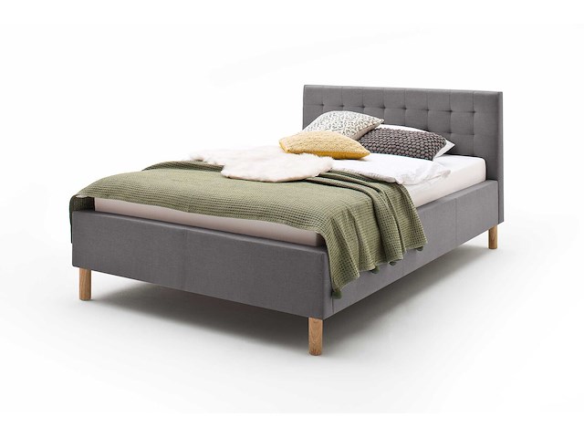 Bed marilou 120x200 - grijs - afbeelding 1 van  7
