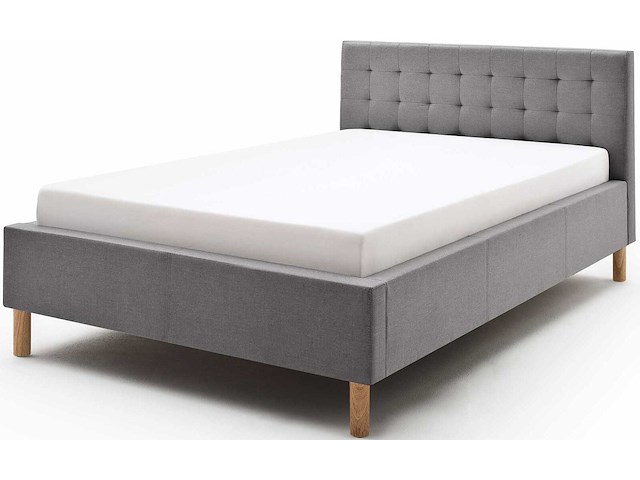 Bed marilou 140x200 - grijs - afbeelding 1 van  7