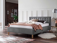 Bed marilou 140x200 - grijs - afbeelding 4 van  7