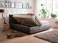Bed met opbergruimte celine 180x200 - antraciet - afbeelding 2 van  5