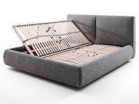 Bed met opbergruimte celine 180x200 - antraciet - afbeelding 3 van  5