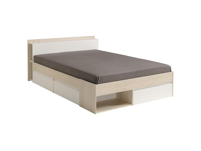 Bed most 160x200cm met lades - acacia - afbeelding 7 van  8