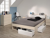 Bed most 160x200cm met lades - acacia - afbeelding 1 van  8