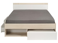 Bed most 160x200cm met lades - acacia - afbeelding 5 van  8