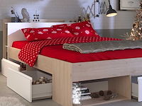 Bed most 160x200cm met lades - acacia - afbeelding 8 van  8