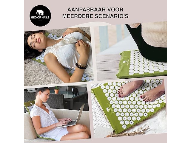 Bed of nails acupressuurmat - afbeelding 3 van  5